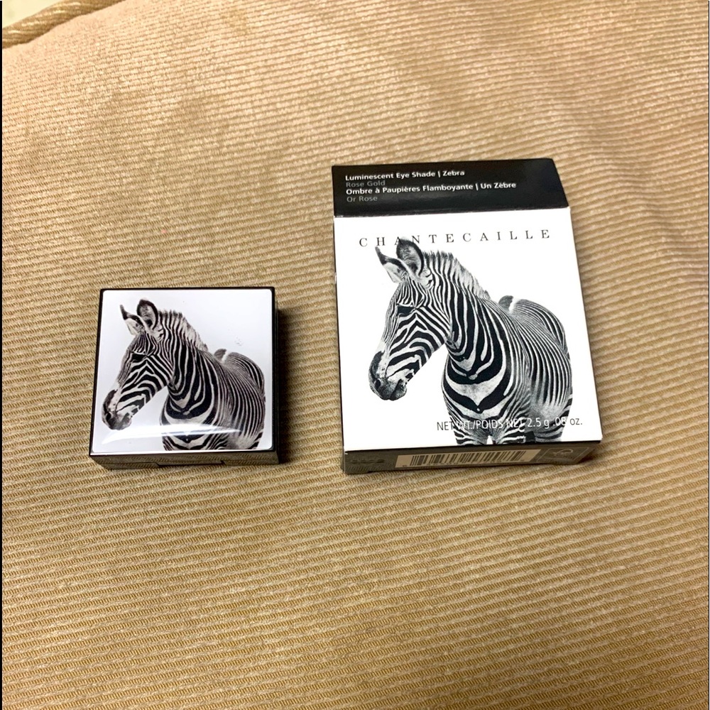 Chantecaille Luminescent eye shade in Zebra